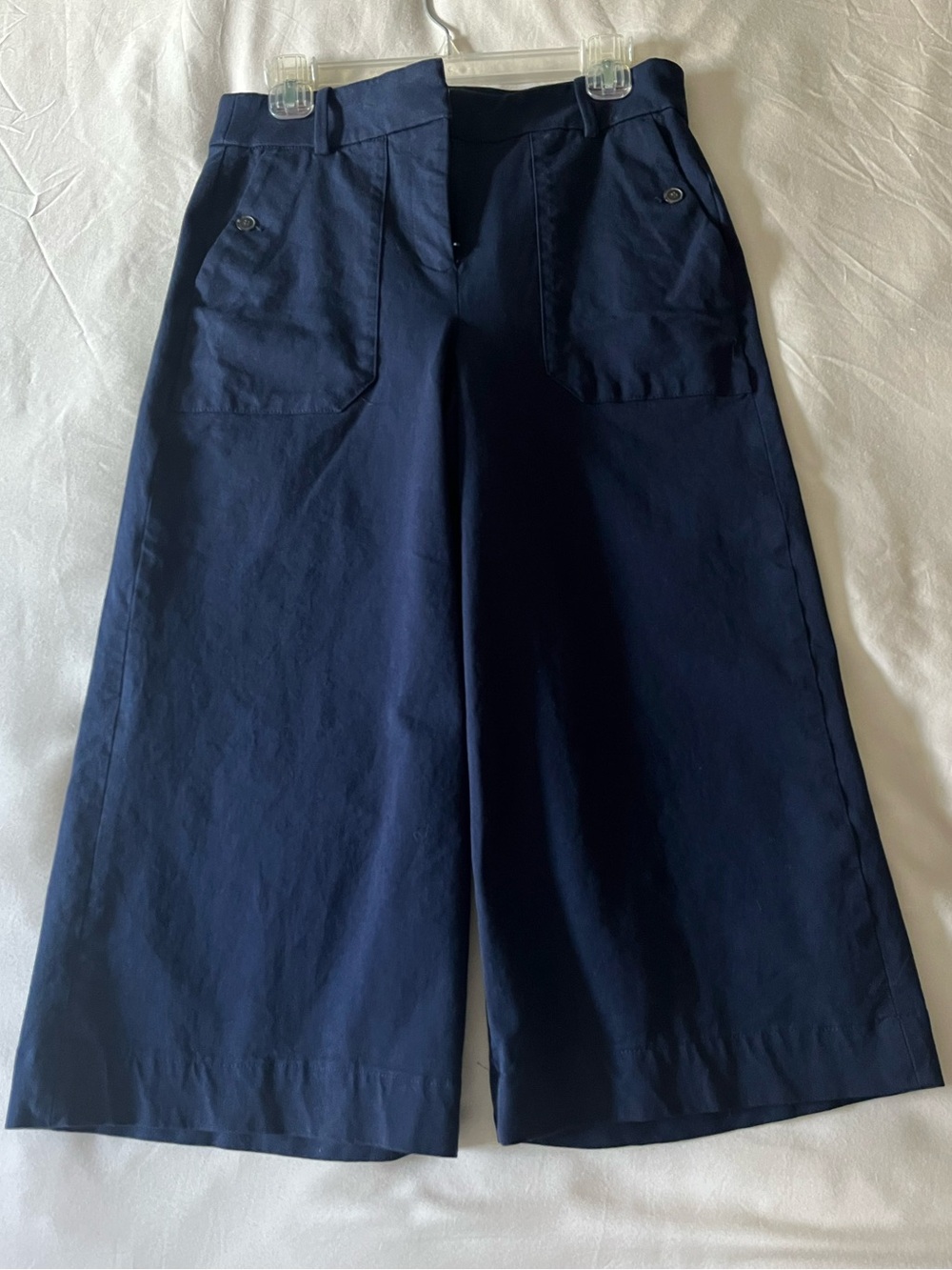 J.Crew Wide Leg Cropped Culotte Pants
